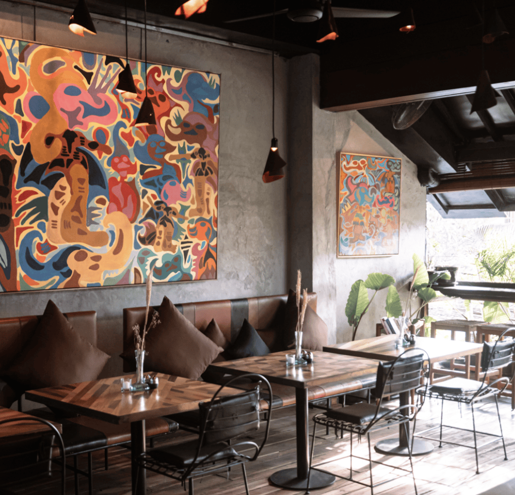 Mostly Restaurant near Shore Amora Resort Pererenan, Canggu.