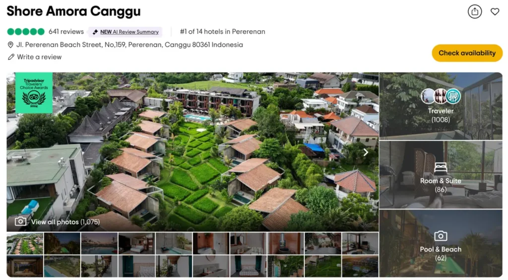 the best Travelers’ Choice Awards in Canggu