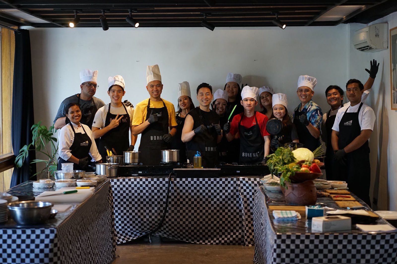 Best Hotel in Canggu: A Brutalist Resort for Nomad Travelers. Boheme Restaurant (cooking class activity).